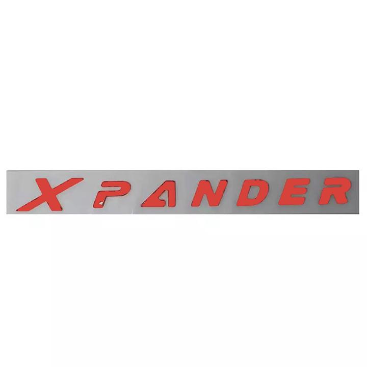 [HCM]Chữ nổi Xpander dán capo xe ô tô (chữ đỏ)