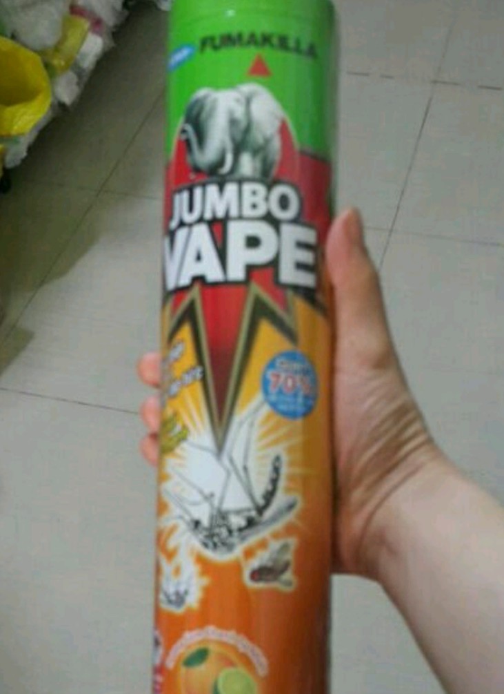 Bình xịt muỗi Jumbo hương chanh chai 600ml