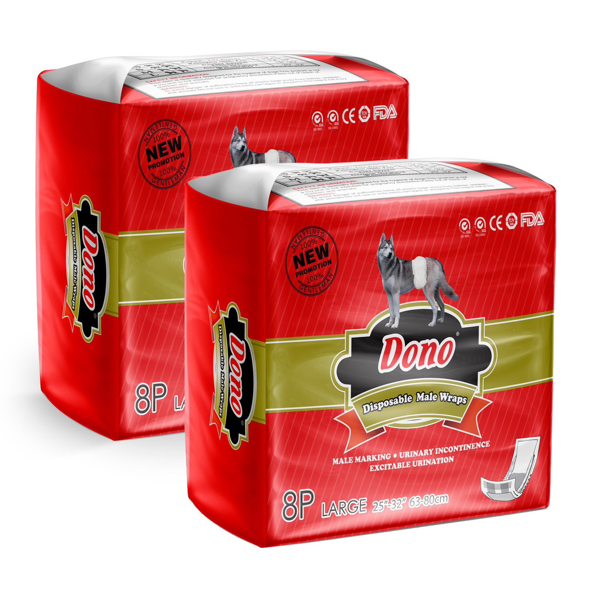 Bỉm Cho Chó Đực Dono, Hàng Nhập Khẩu Chất Lượng Cao