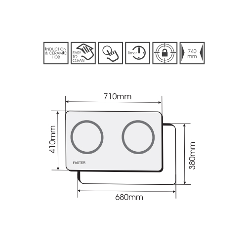 Bếp từ Faster FS-782I