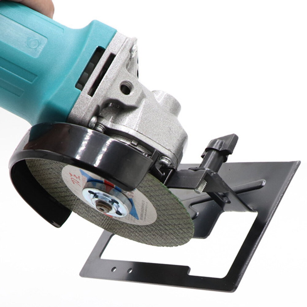 Farfi Wheel Guard Angle Grinder Balance Base Protection Cover Cutting Machine Bracket Base
