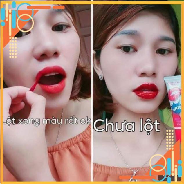 [Dùng Là Xinh] Son Săm Wow Hàn Quốc Hot 2020  (Dạng Lột) Lâu Trôi Chống Nước.