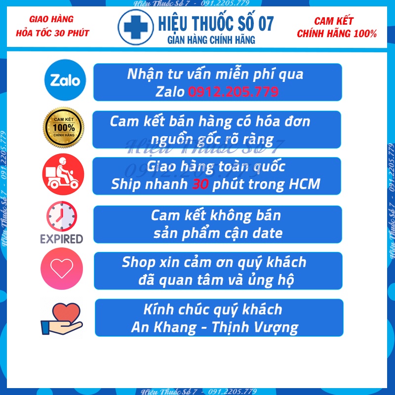 Vitamin B1 Vinaphar màu xanh Lọ 100 viên