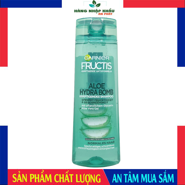 Dầu Gội  Garnier Fructis Aloe Hydra Bomb, 300ml