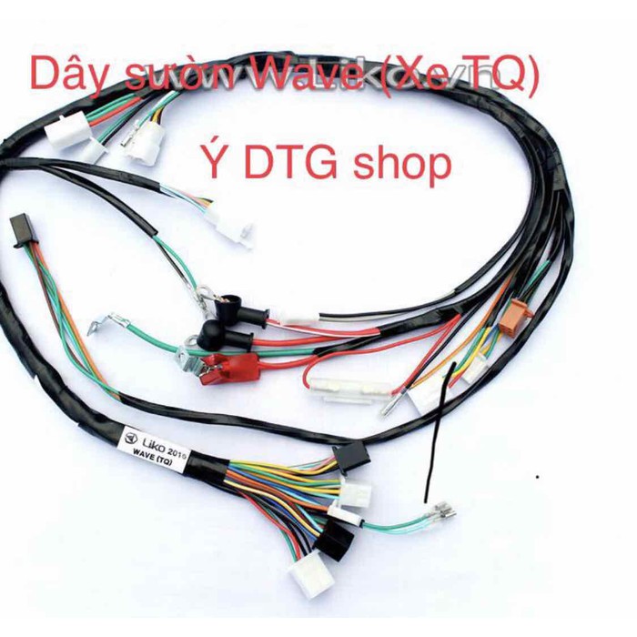 dây điện sườn xe wave TQ