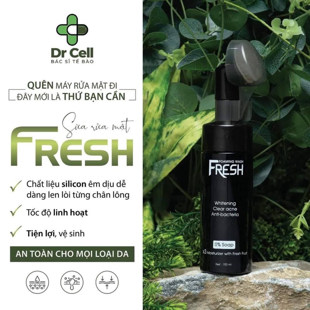 Sửa Rửa Mặt Sạch Sâu FRESH DrCell