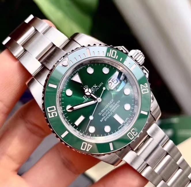 Đồng Hồ R.O.L.E.X Submariner 40mm Automatic, hỗ trợ cót tay,(có video)