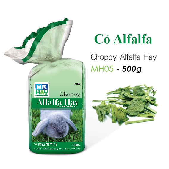 [HCM]Cỏ Alfalfa Cho Thỏ 500g