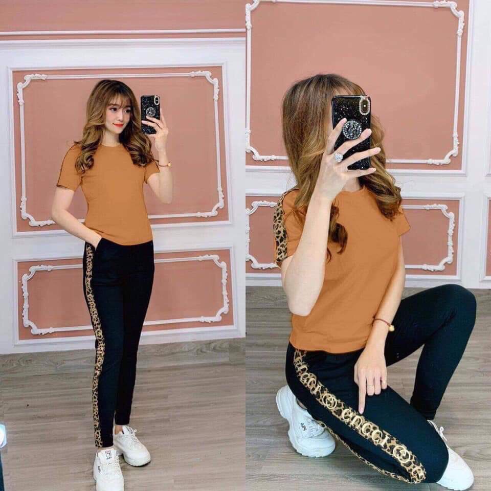 Set bộ đồ thun cotton nữ tính hàng cao cấp