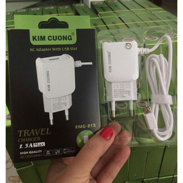 [HCM]Bộ Sạc Android Kim Cương KMG 813 [homeshopping24h]