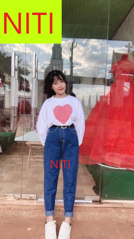 [HCM][ GIÔNG TỐ!! ] QUẦN BAGGY JEAN NỮ CAO CẤP LƯNG SIÊU CAO NITI MÀU XANH ĐẬM CỰC CỔ ĐIỂN CỰC XỊN SÒ CỰC CHẤT LÀM BAO NÀNG SAY ĐẮM-NY12308