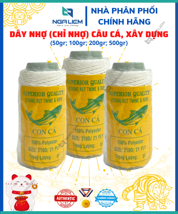Dây nhợ Câu cá, xây dựng