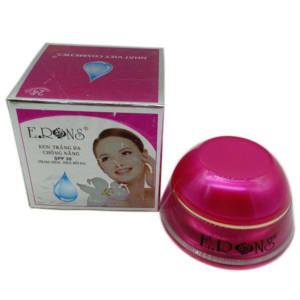 [HCM]Kem trắng da - Chống nắng SPF 35 Erons 20g