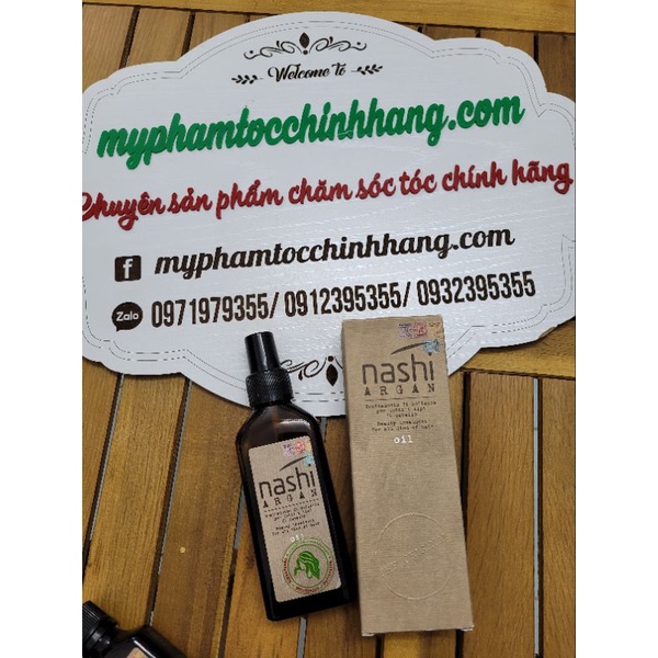 Tinh dầu dưỡng tóc nashi argan 30ml -100ml