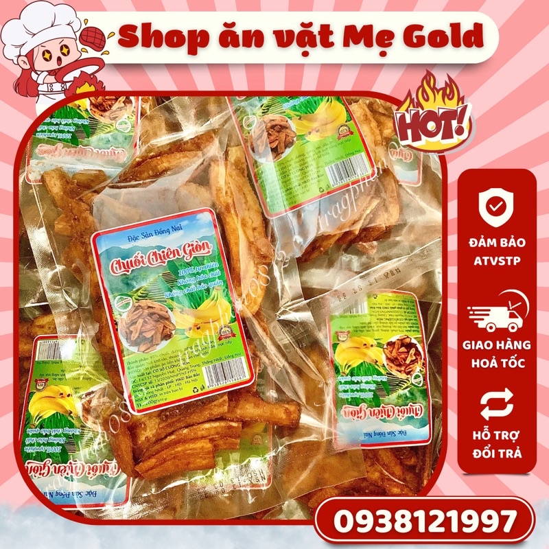 Chuối mè chiên giòn
