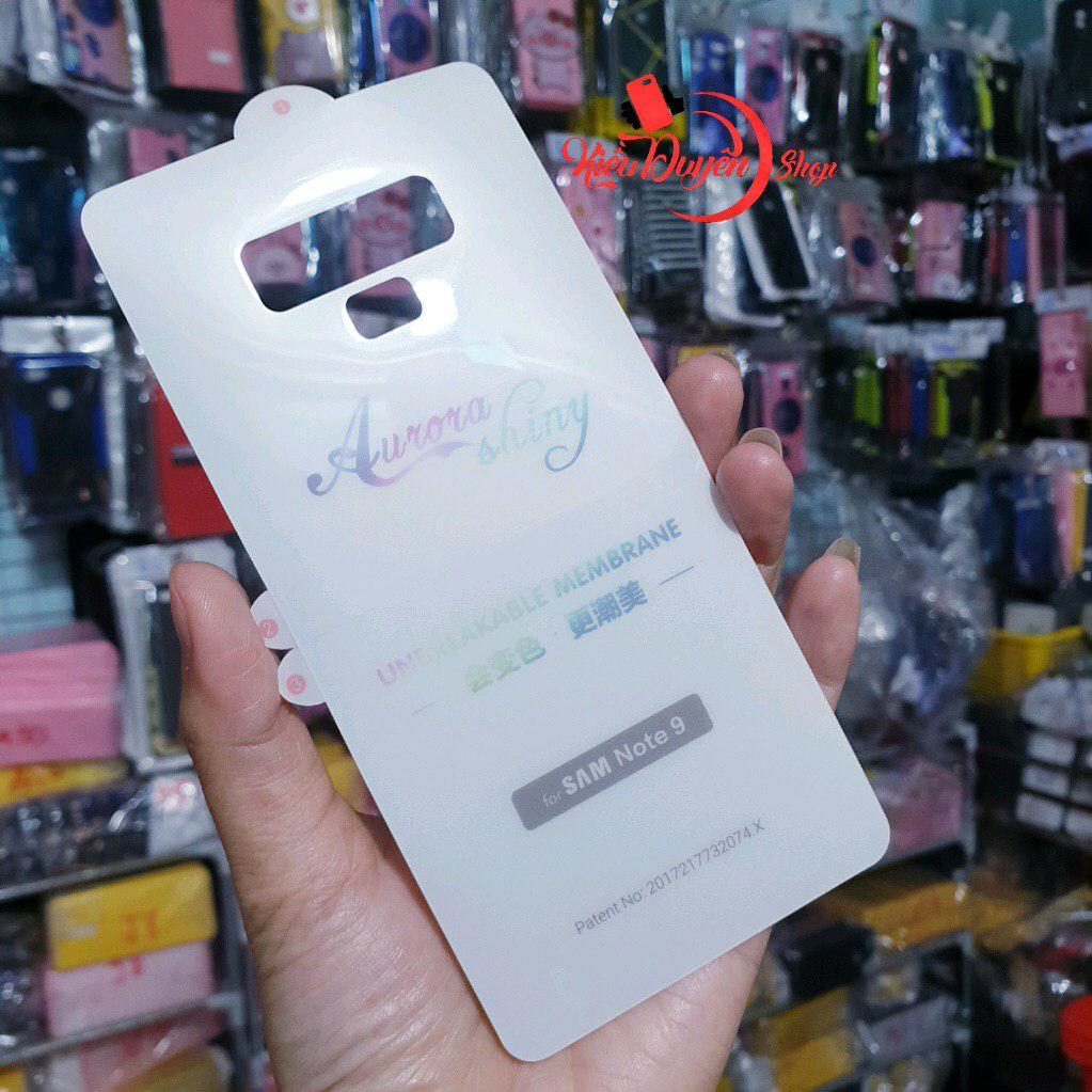 Miếng dán ppf mặt sau cho samsung galaxy note 9,note 8,s10,s10 plus