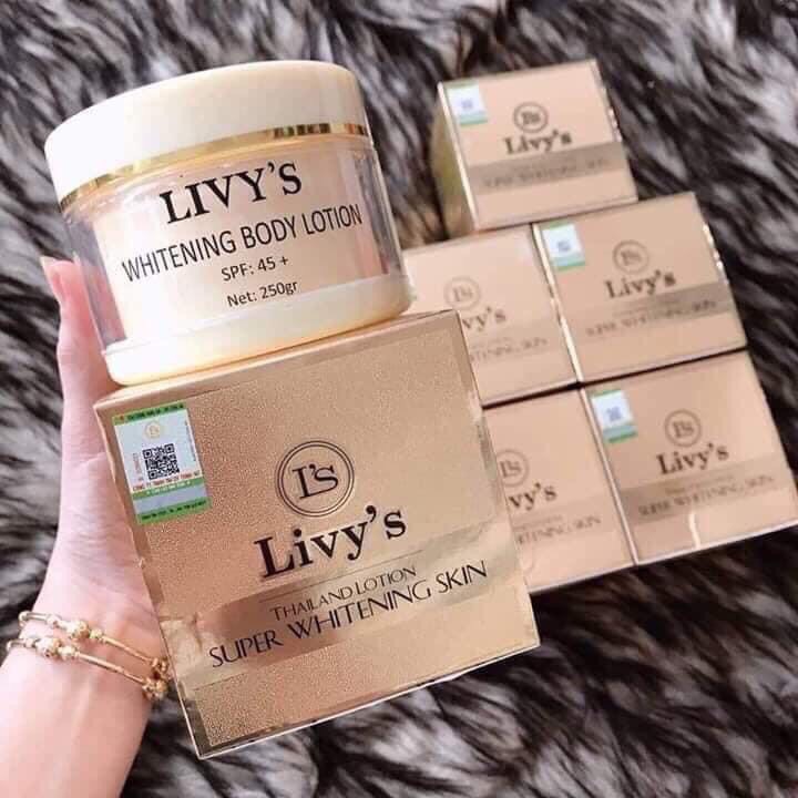 Kem Dưỡng Trắng da Toàn Thân Body Livys Thái Lan 250g