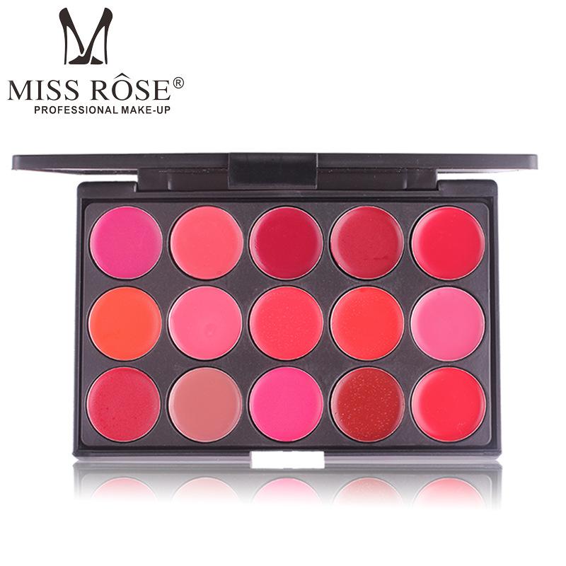 Bảng son 15 màu Miss Rôse