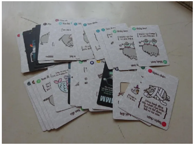 Trò Chơi Board Game - Mèo nổ pusheen  ( Cơ bản + 1 mở rộng imploding kitten ) - TIẾNG VIỆT