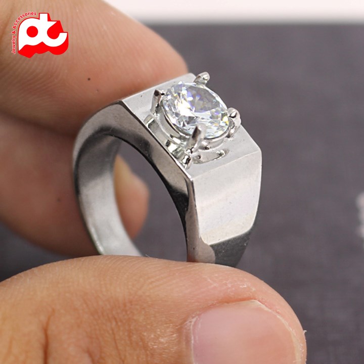 [Hoàn tiền 6%]Nhẫn inox nam cá tính tại HCM cao cấp bảo hành không đen trangsucpt thép không gỉ PTNNA231