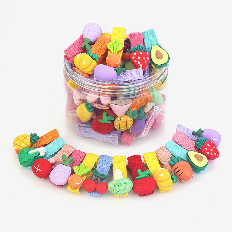 Set 10-20 Kẹp Tóc Nhiều Hình Đáng Yêu Cho Bé Gái