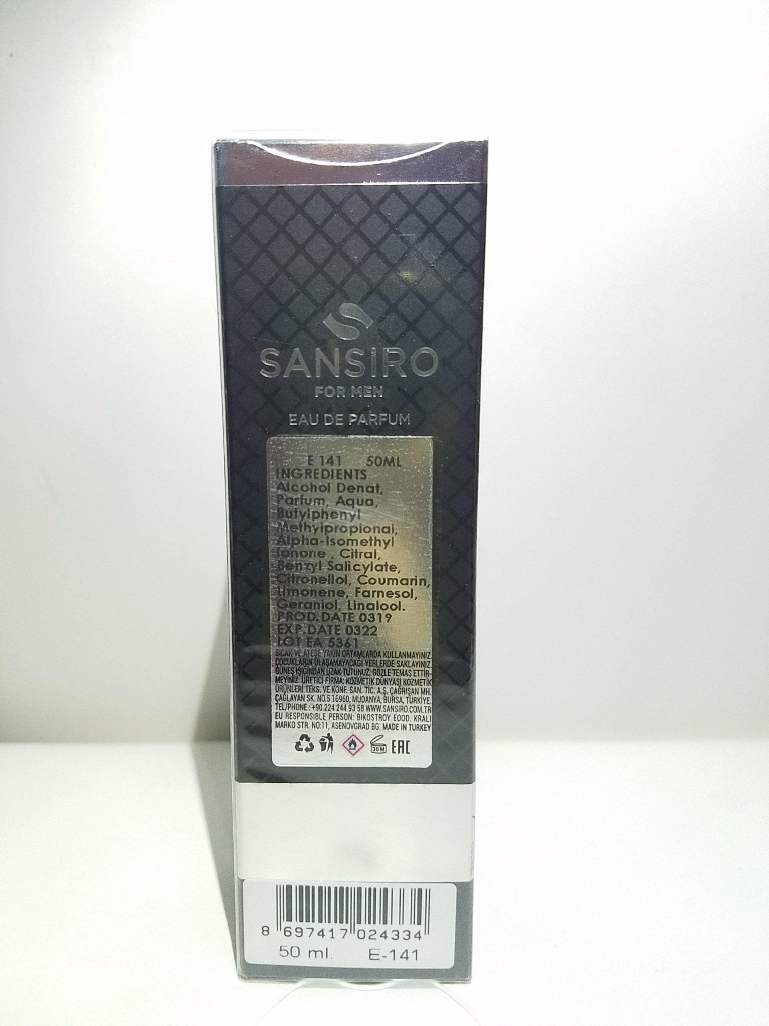 Nước hoa Sansiro 50ml E34 cho nam