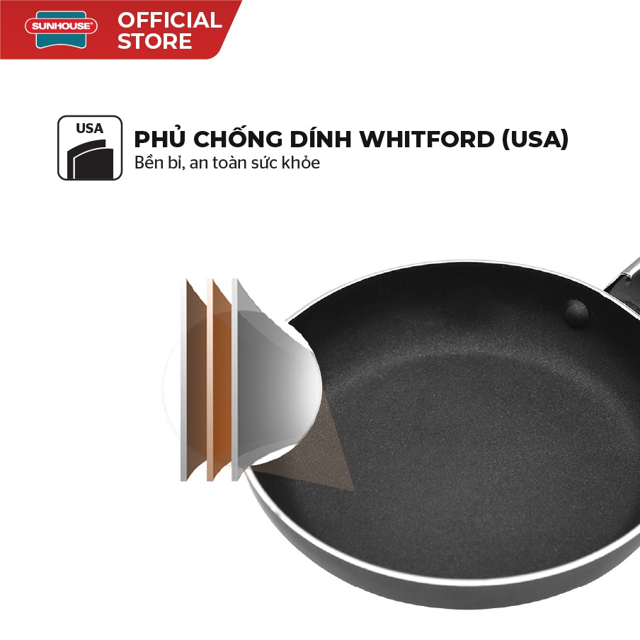 Chảo Từ SUNHOUSE SHM28 28 cm