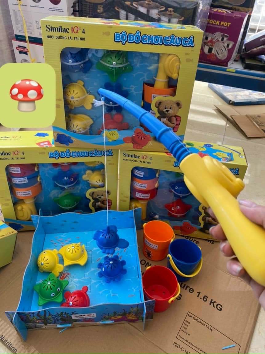Bộ đồ chơi câu cá - Hàng khuyến mãi sữa Similac