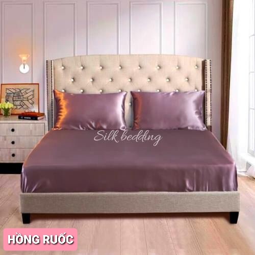 🔴RẺ VÔ ĐỊCH🔴Mền phi lụa Thái tuấn chần gòn, mền (chăn) chần bông phi lụa loại 1 hàng may xuất khẩu, mền phi lụa 1m8x2m chần bông sẵn hàng tốt. Mền lẻ chần bông sẵn siêu êm mịn mát kích thước 1m8x2m đủ màu - Nemtot Bedding⭐