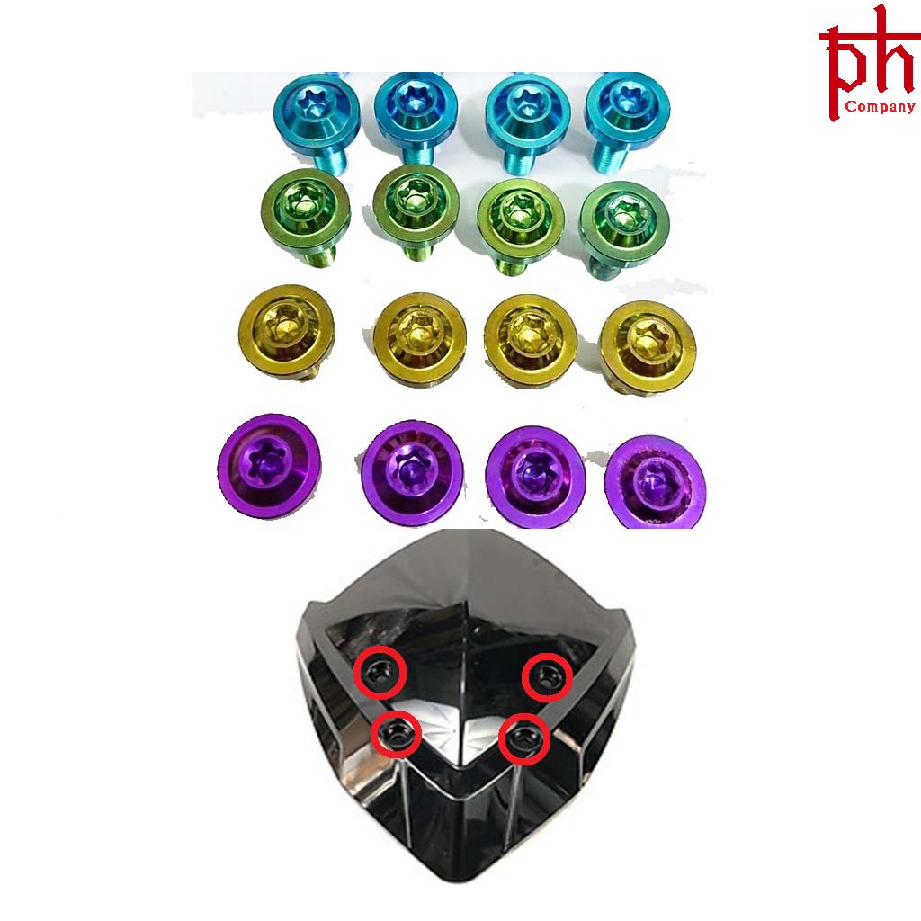Combo 4 ốc bắt mão winner x