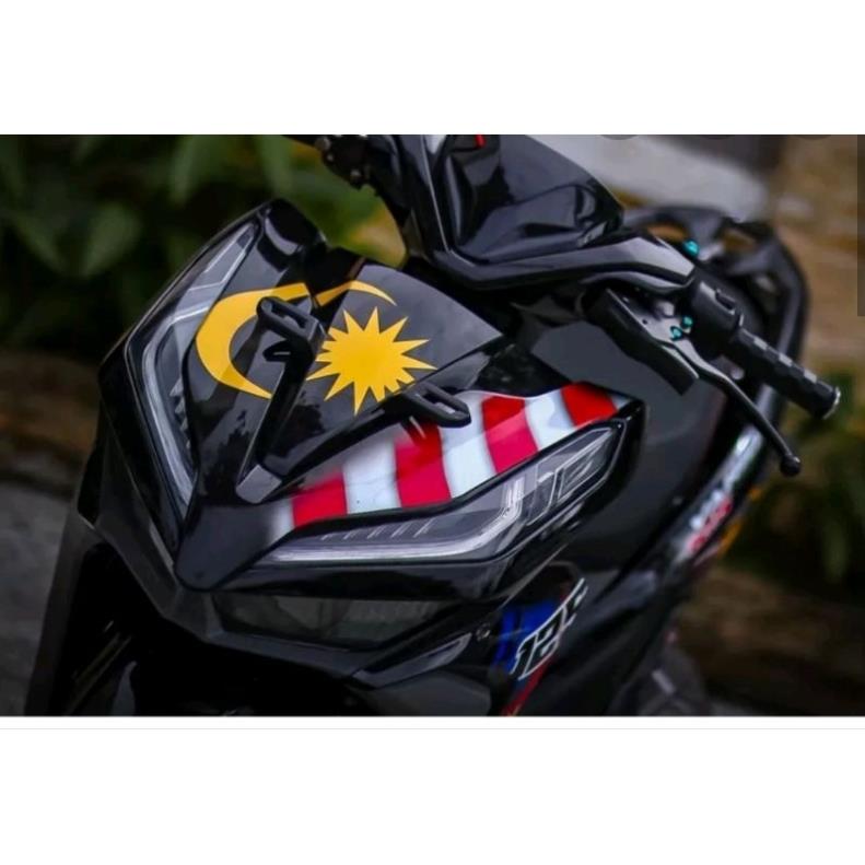 Tem rời honda vario 125/150 phong cách malay dán xe đen