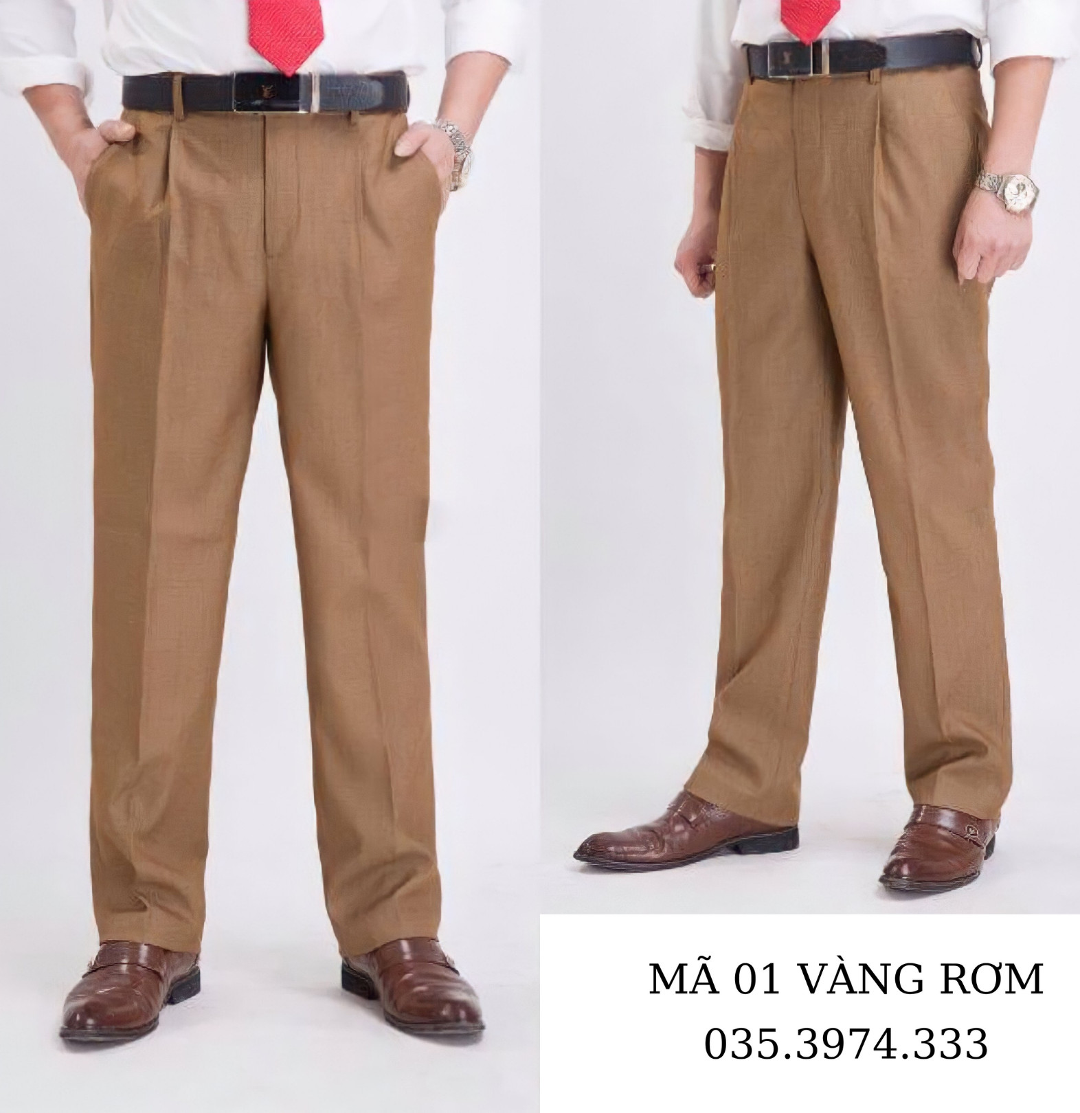 Quần âu nam trung niên cao cấp