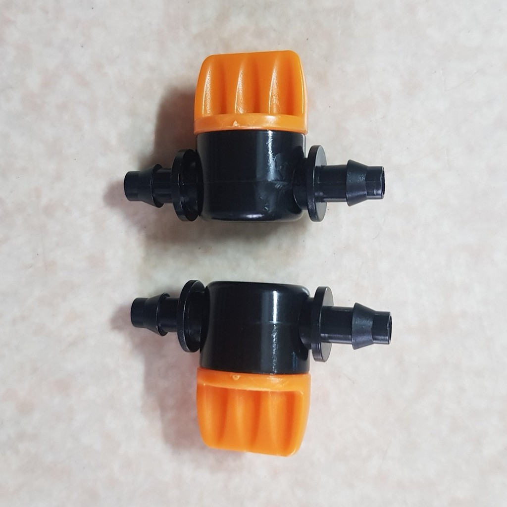 Giá sỉ Bịch 100 Van khóa ống LDPE5x7mm