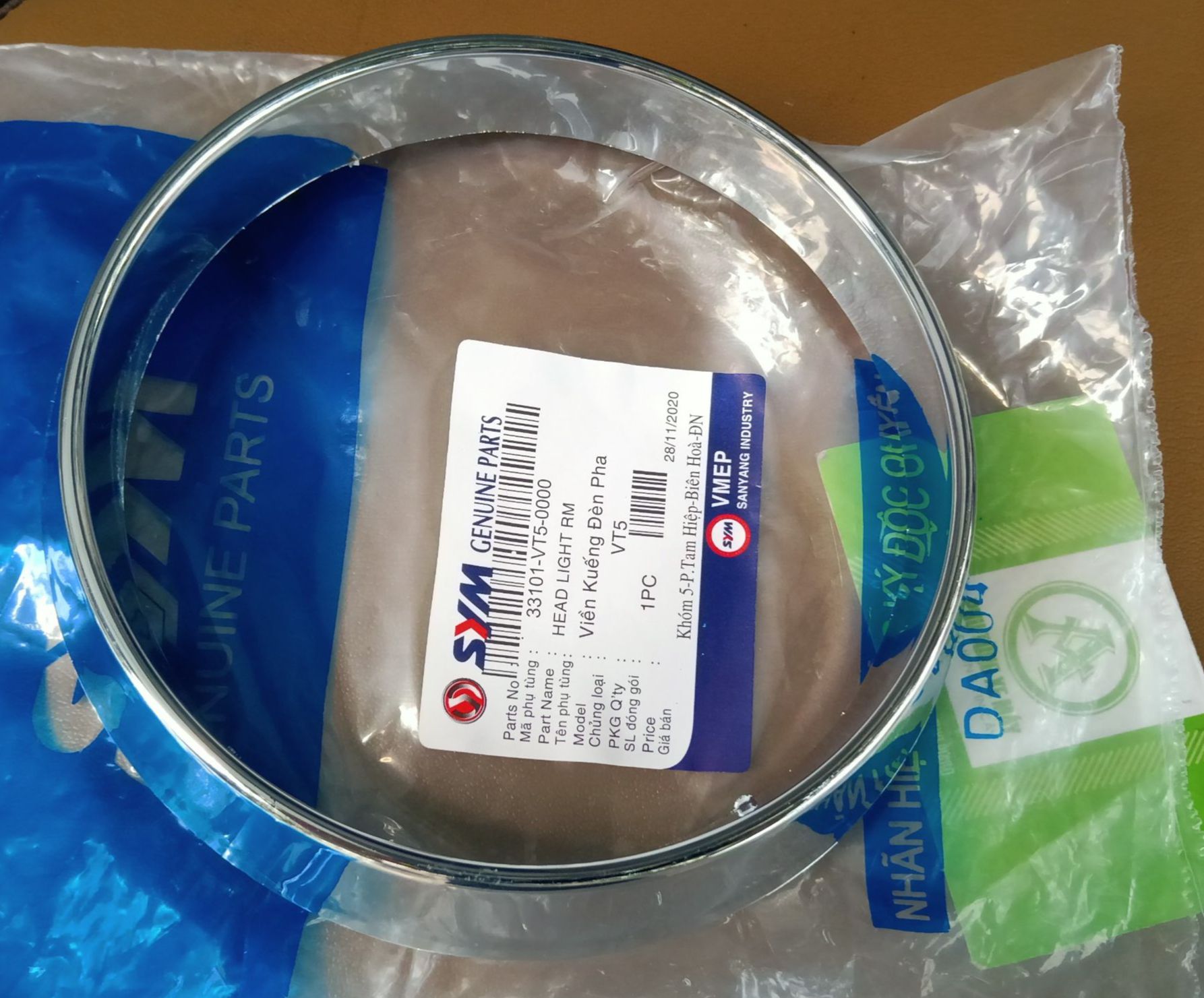 Viền xi pha đèn xe Attila Elizabeth hãng SYM