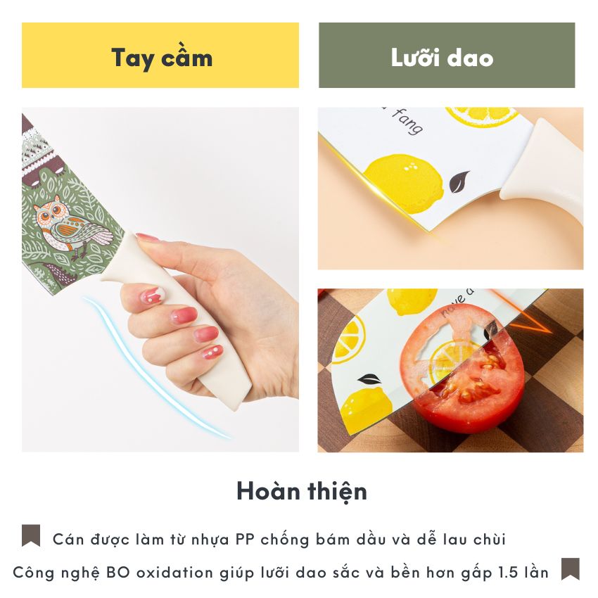 Dao gọt hoa quả xinh xắn