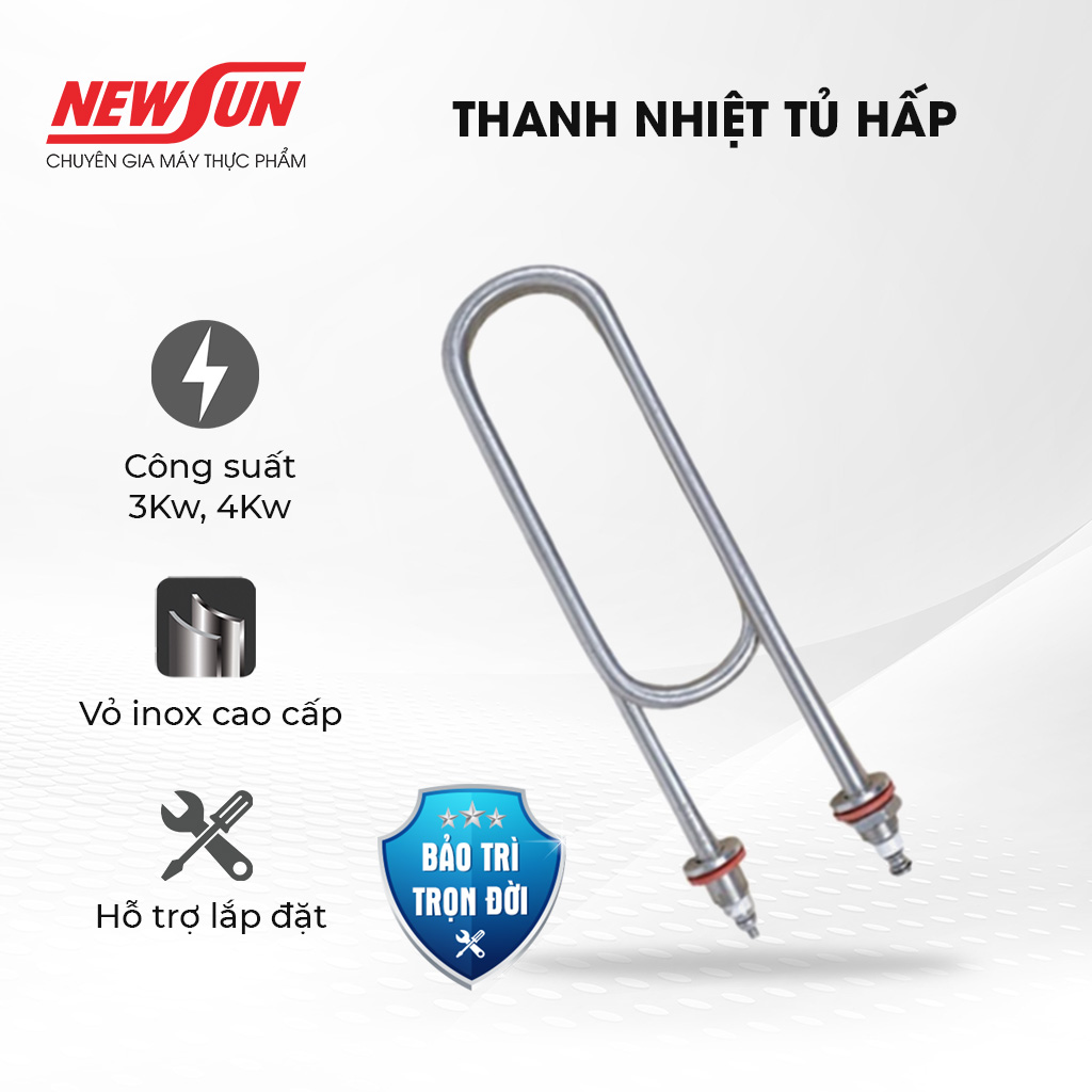 Thanh nhiệt nồi nấu phở NEWSUN - Dễ dàng thay thế