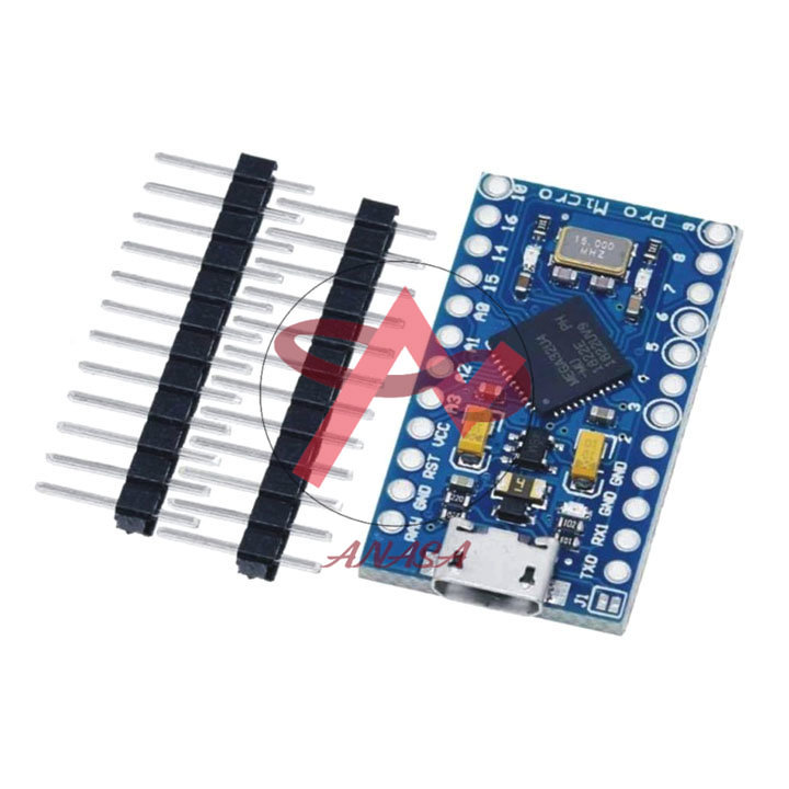 KIT Arduino Pro Micro 5V/16Mhz ATmega32U4