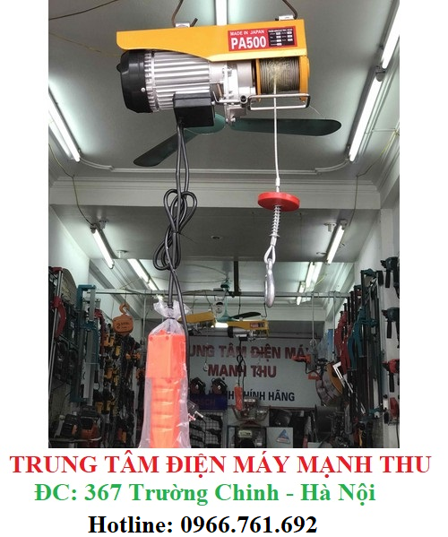 máy tời điện pa500kg