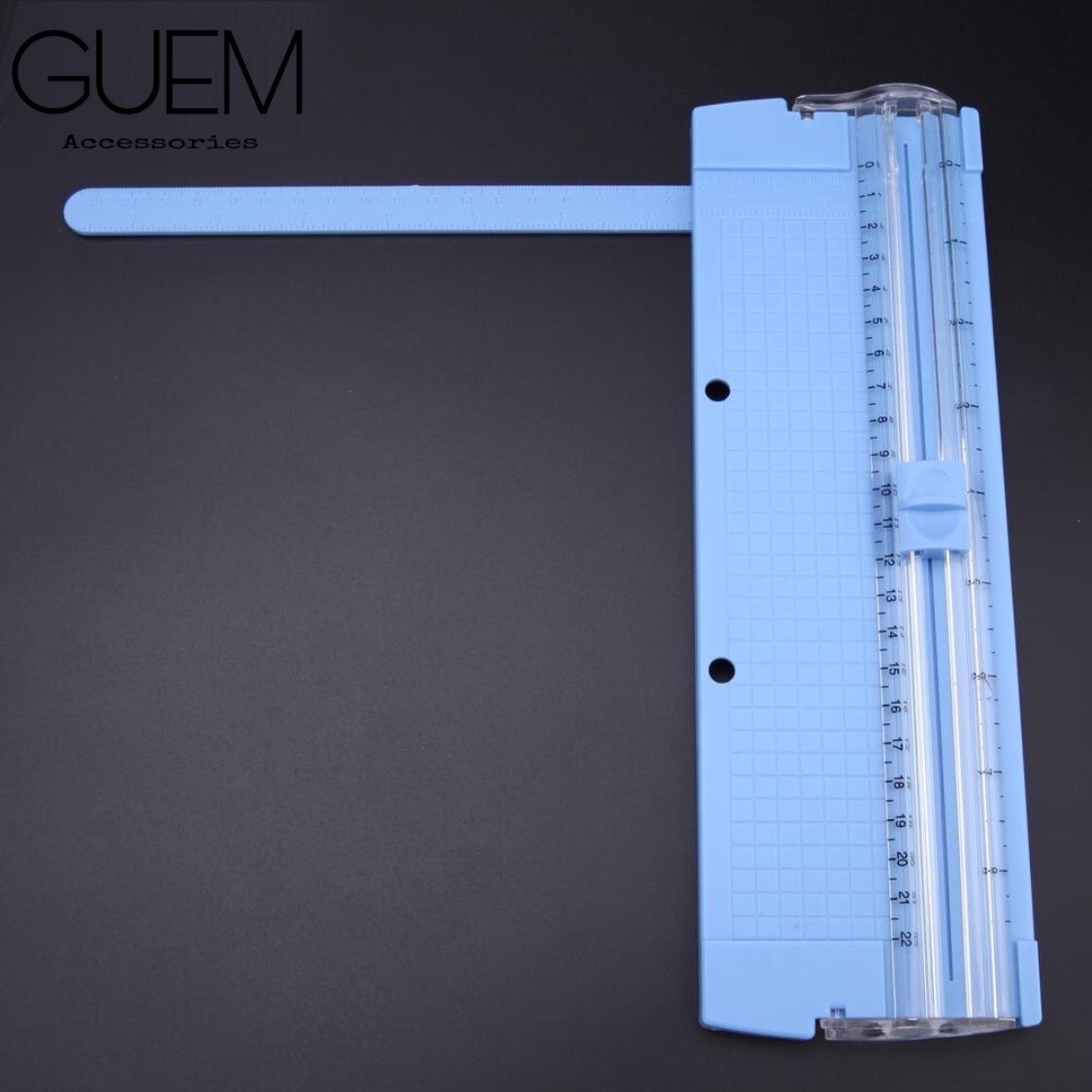 Dụng cụ cắt giấy A4, A5 có thước tiện lợi GUEM