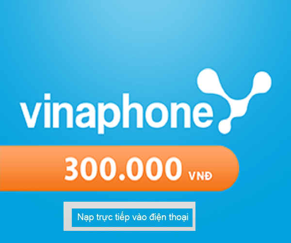 [HCM] THẺ Vinaphone 300.000  & PHÍ CHUYỂN