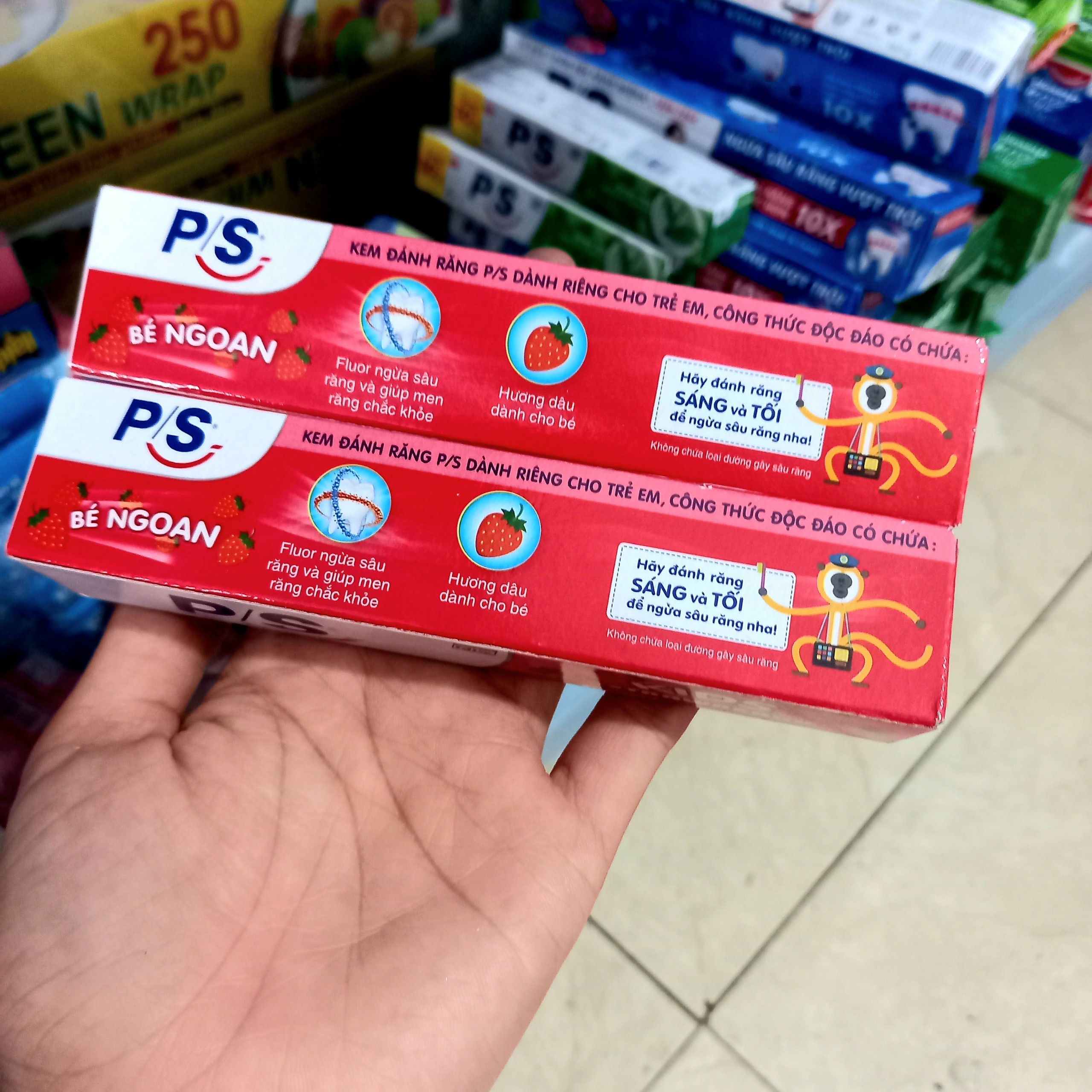 Kem Đánh Răng P/S Bé Ngoan 35g