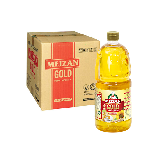 Dầu ăn Meizan Gold 1l, 2l