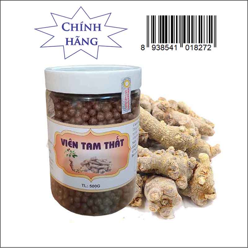 500G Viên Tam Thất (Tặng 100G viên nghệ mật ong)