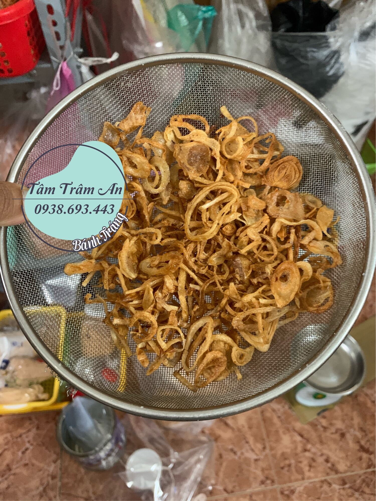 Hành phi loại dày giòn ngọt 500g