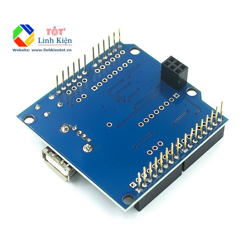 Bảng Mạch Phát Triển USB Host Shield Google Android ADK Tương thích Arduino Uno Mega