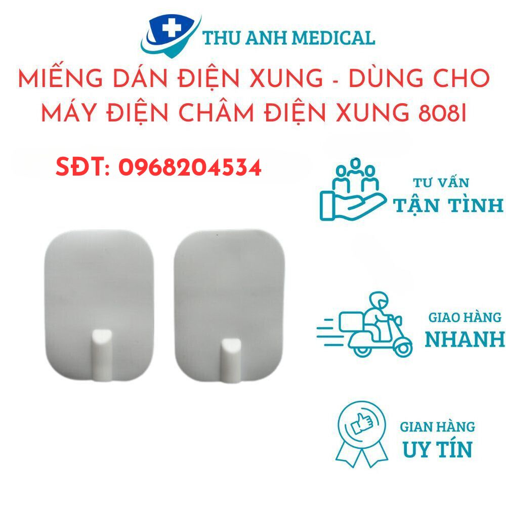 MIẾNG DÁN ĐIỆN XUNG - PHỤ KIỆN MÁY ĐIỆN CHÂM 808I