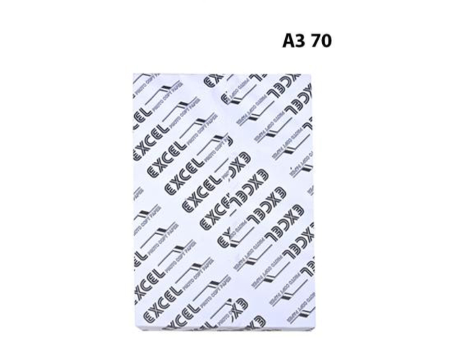 Giấy a3 excel 70 gsm nhập khẩu indonesia 450 tờ