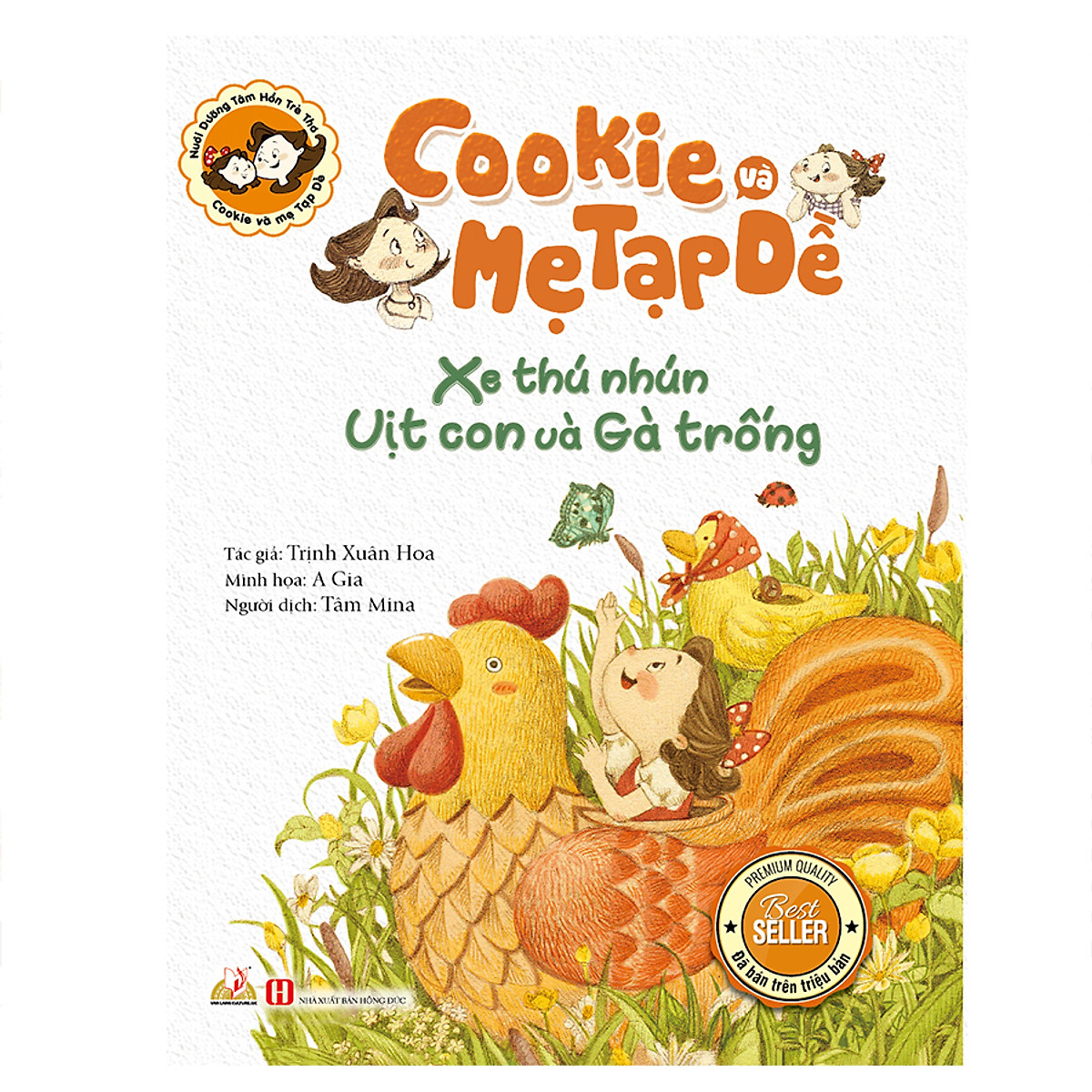 Sách - Bộ 10 Cuốn Sách Cookie Và Mẹ Tạp Dề-Vanlangbooks