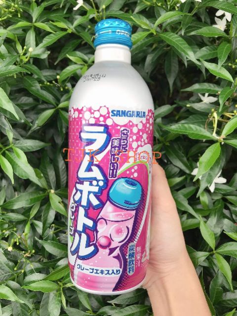 Nước Soda Ramu Bottle Nhật Chai 500Ml (Tím (Nho))