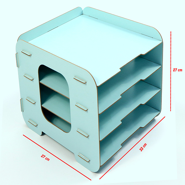 KỆ GỖ ĐỂ BÀN KS-10 ĐỰNG HỒ SƠ